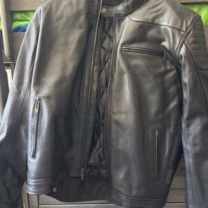 Leather jacket